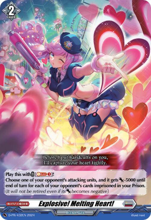 Explosive! Melting Heart! (D-PR/432EN) [D Promo Cards] | Total Play