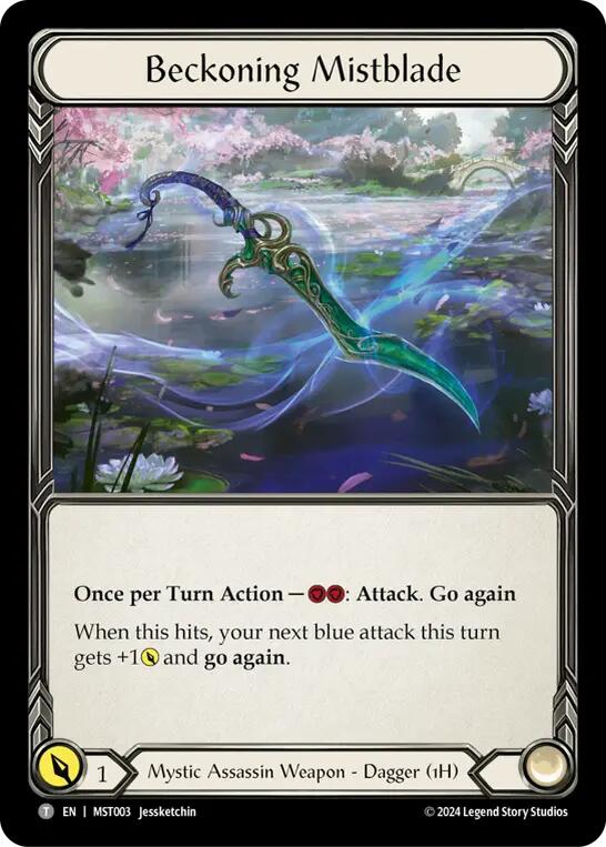 Beckoning Mistblade // Spectral Shield [MST003//MST158] (Part the Mistveil) | Total Play