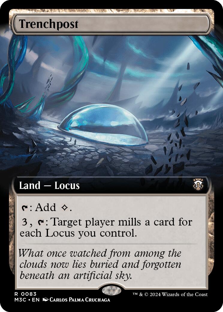 Trenchpost (Extended Art) [Modern Horizons 3 Commander] | Total Play