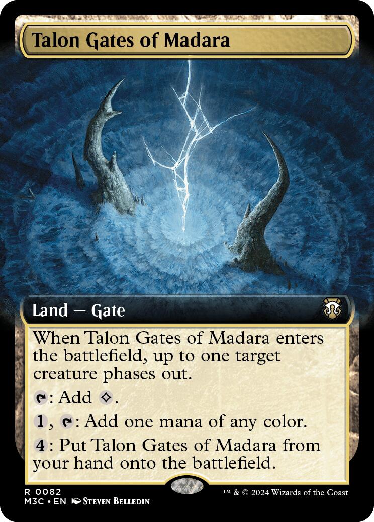 Talon Gates of Madara (Extended Art) [Modern Horizons 3 Commander] | Total Play