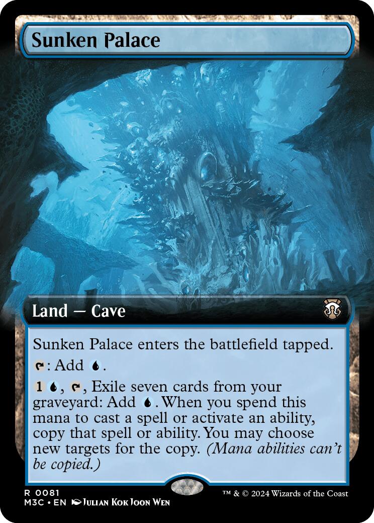 Sunken Palace (Extended Art) [Modern Horizons 3 Commander] | Total Play