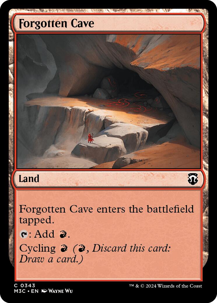 Forgotten Cave [Modern Horizons 3 Commander] | Total Play