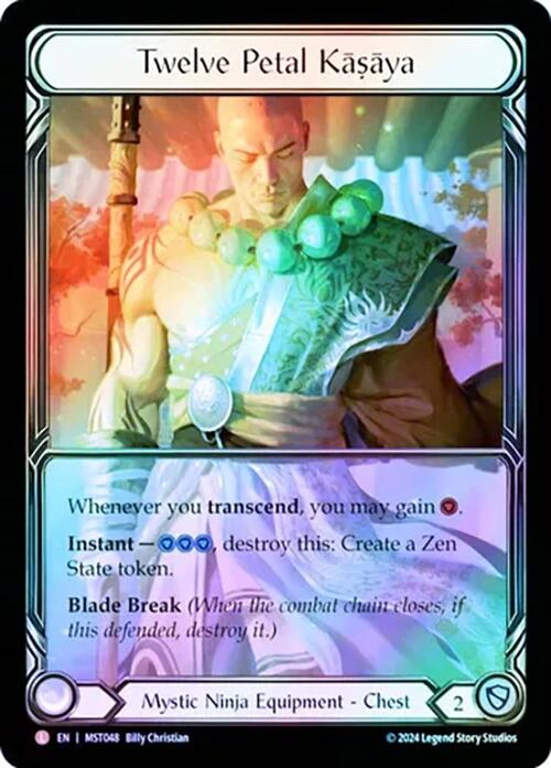 Twelve Petal Kasaya (Extended Art) [MST048] (Part the Mistveil)  Cold Foil | Total Play