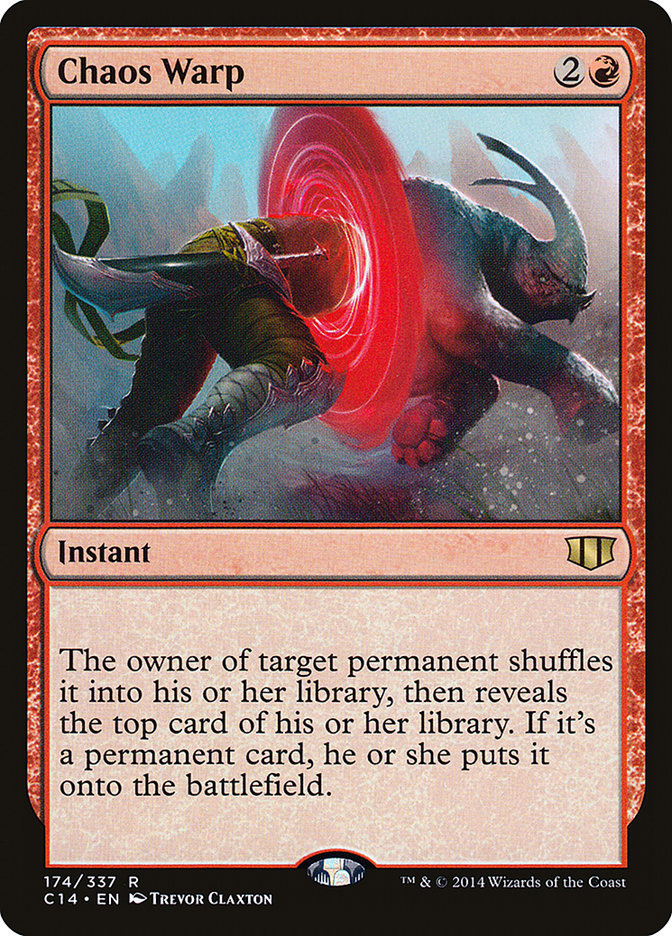 Chaos Warp [Commander 2014] | Total Play