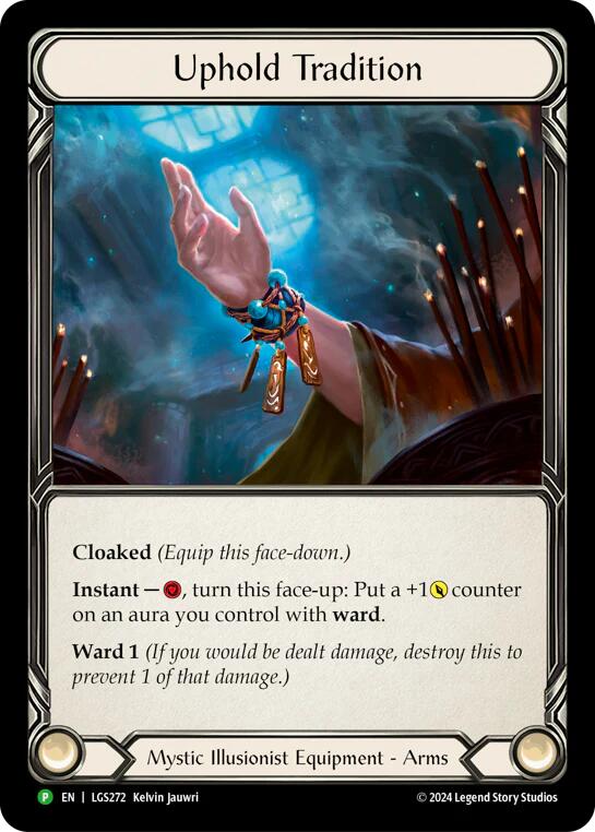 Uphold Tradition [LGS272] (Promo)  Rainbow Foil | Total Play