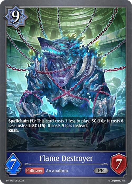 Flame Destroyer (PR-097EN) [Promotional Cards] | Total Play