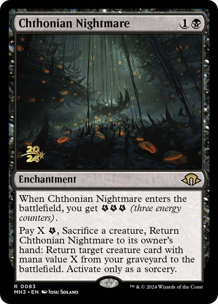 Chthonian Nightmare [Modern Horizons 3 Prerelease Promos] | Total Play