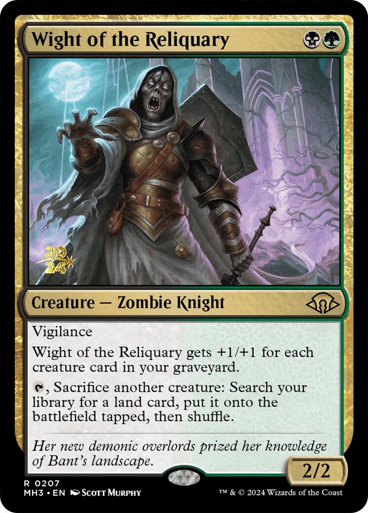 Wight of the Reliquary [Modern Horizons 3 Prerelease Promos] | Total Play