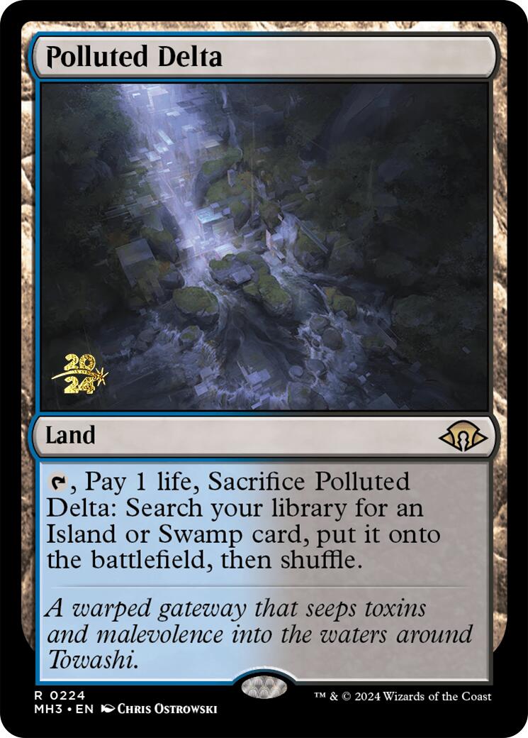 Polluted Delta [Modern Horizons 3 Prerelease Promos] | Total Play