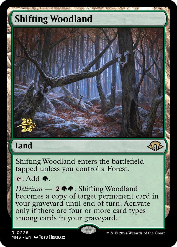 Shifting Woodland [Modern Horizons 3 Prerelease Promos] | Total Play