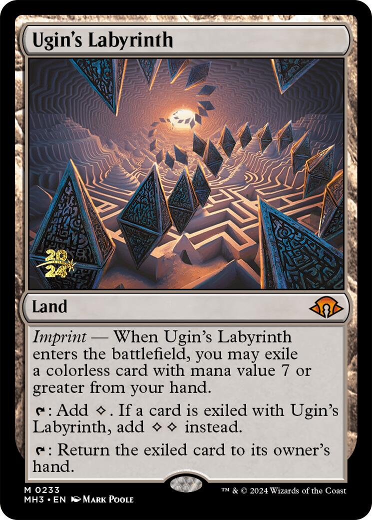 Ugin's Labyrinth [Modern Horizons 3 Prerelease Promos] | Total Play