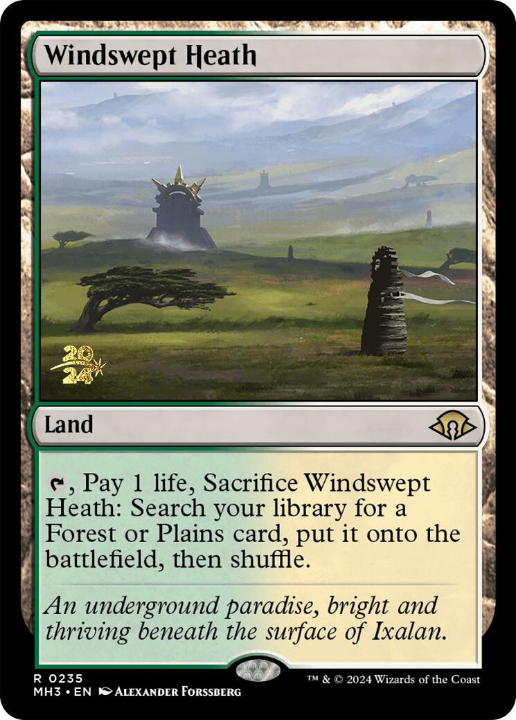 Windswept Heath [Modern Horizons 3 Prerelease Promos] | Total Play