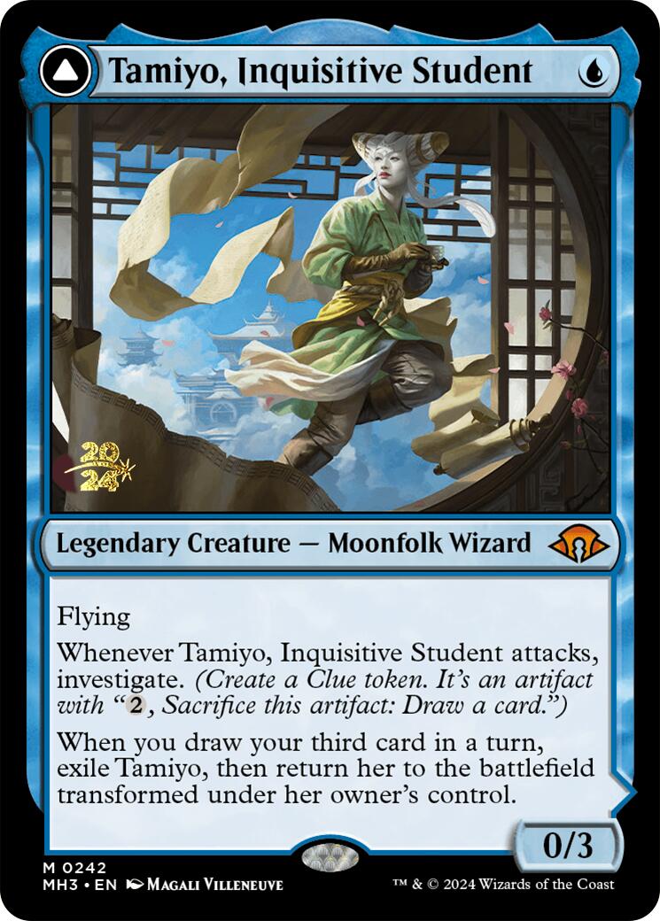 Tamiyo, Inquisitive Student [Modern Horizons 3 Prerelease Promos] | Total Play