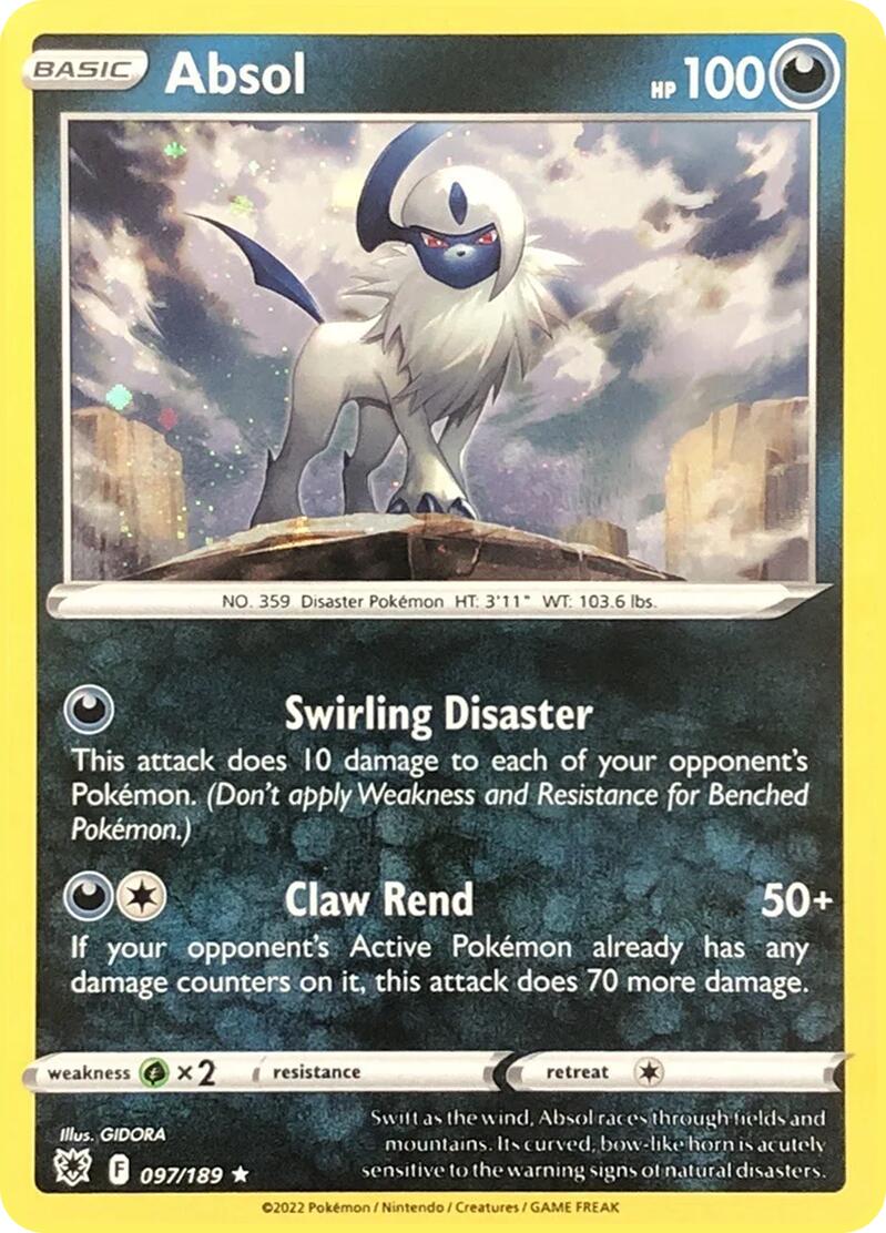 Absol (097/189) (Cosmos Holo) [Miscellaneous Cards] | Total Play