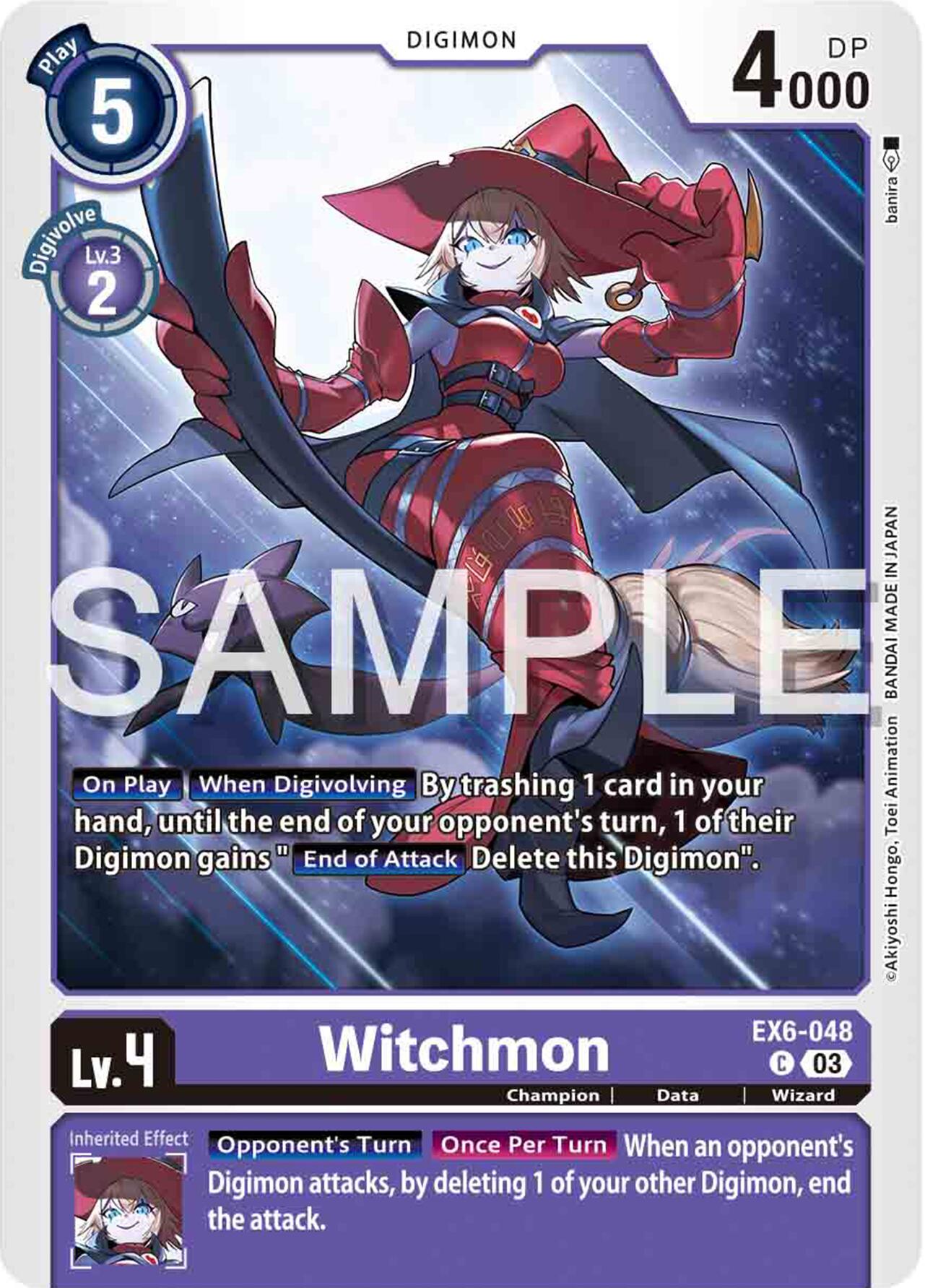 Witchmon [EX6-048] [Infernal Ascension] | Total Play