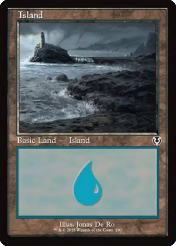 Island (290) (Retro Frame) [Innistrad Remastered] | Total Play