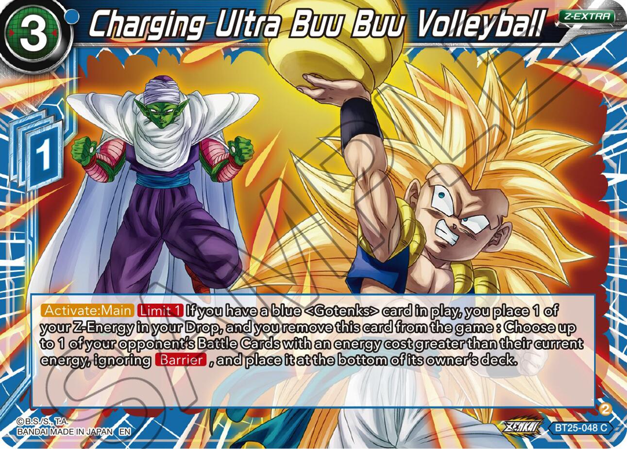 Charging Ultra Buu Buu Volleyball (BT25-048) [Legend of the Dragon Balls] | Total Play