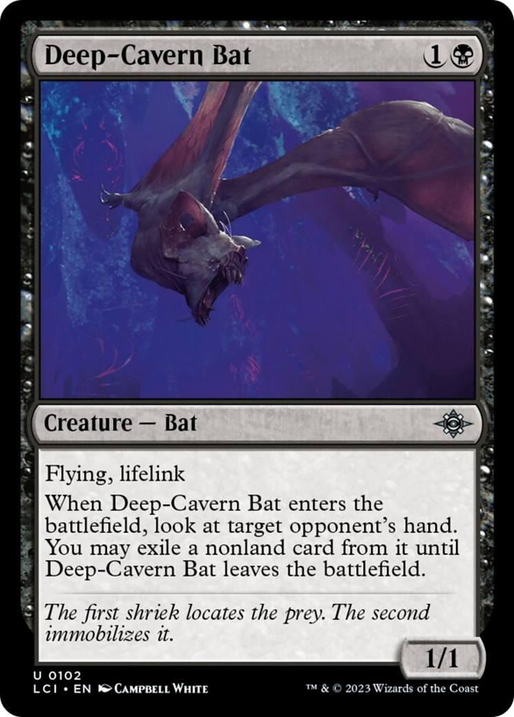 Deep-Cavern Bat [The Lost Caverns of Ixalan] | Total Play