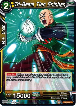 Tri-Beam Tien Shinhan (BT5-086) [Miraculous Revival] | Total Play