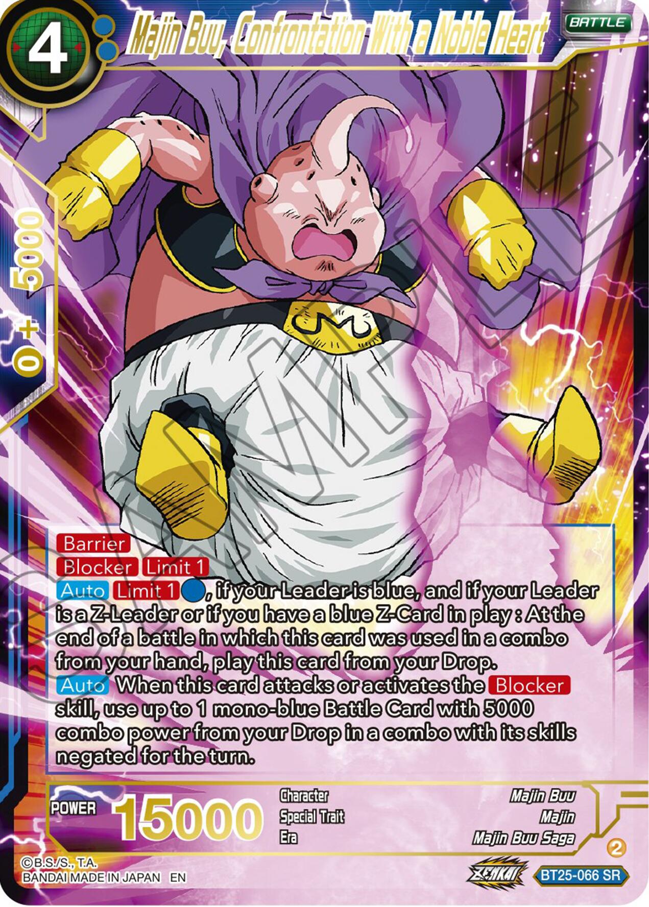 Majin Buu, Confrontaliter With a Mobile Heat (BT25-066) [Legend of the Dragon Balls] | Total Play