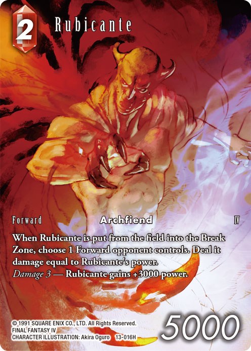 Rubicante (Full Art) [Opus XIII: Crystal Radiance] | Total Play