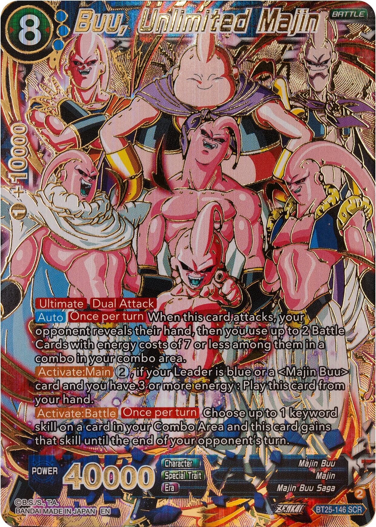 Buu, Unlimited Majin (BT25-146) [Legend of the Dragon Balls] | Total Play