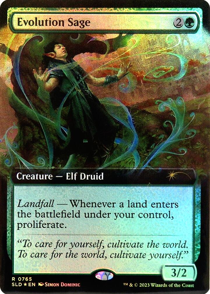 Evolution Sage (Extended Art) [Secret Lair Drop Series] | Total Play