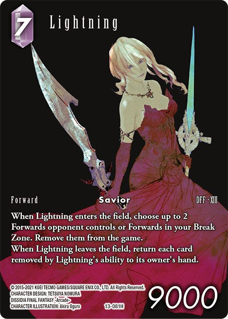 Lightning (Full Art) [Opus XIII: Crystal Radiance] | Total Play