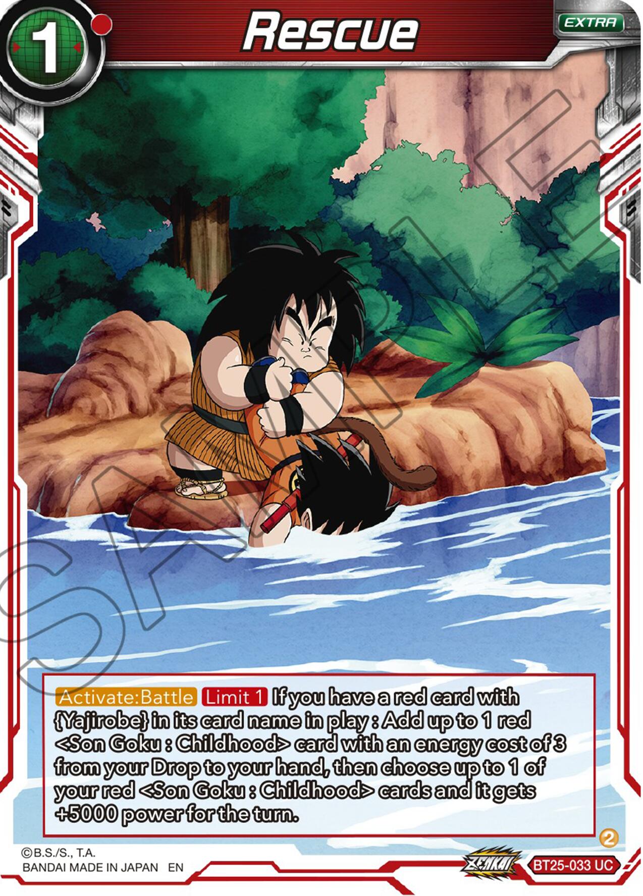 Rescue (BT25-033) [Legend of the Dragon Balls] | Total Play