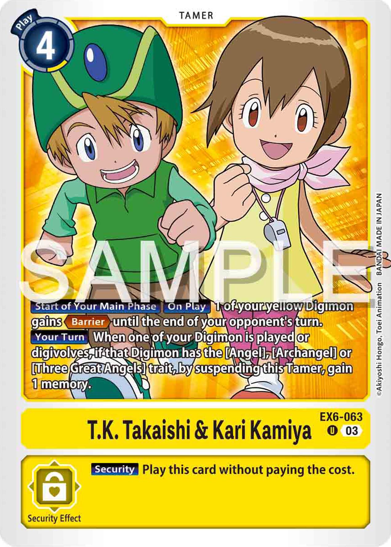 T.K. Takaishi & Kari Kamiya [EX6-063] [Infernal Ascension] | Total Play