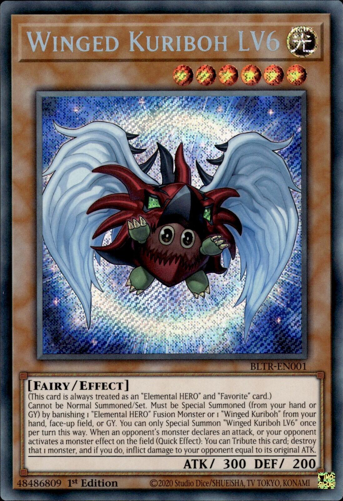 Winged Kuriboh LV6 [BLTR-EN001] Secret Rare | Total Play