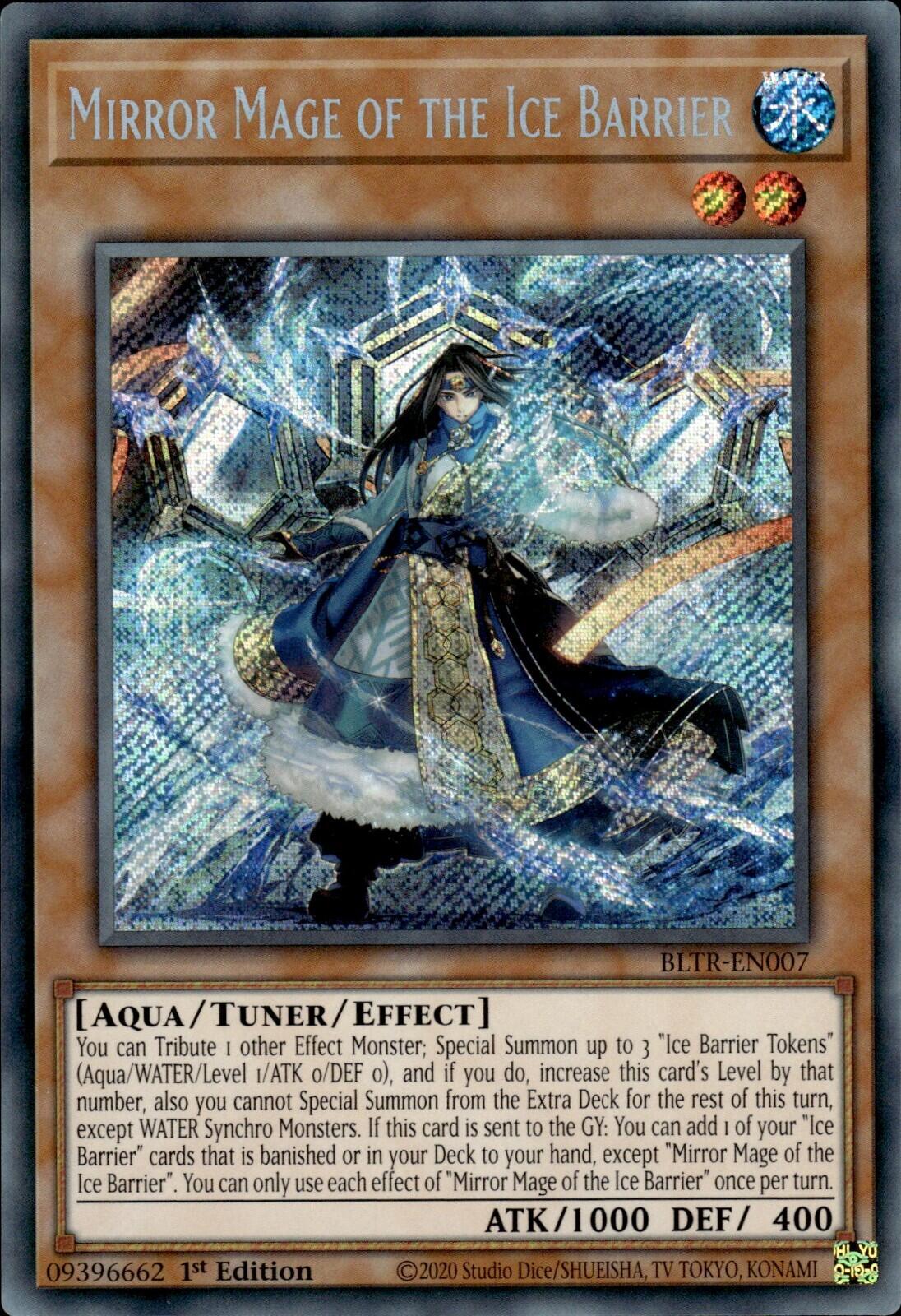 Mirror Mage of the Ice Barrier [BLTR-EN007] Secret Rare | Total Play