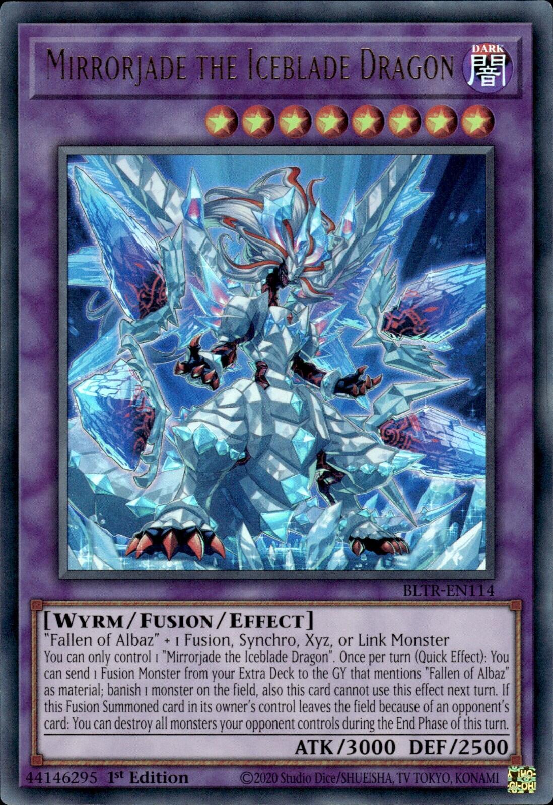 Mirrorjade the Iceblade Dragon [BLTR-EN114] Ultra Rare | Total Play