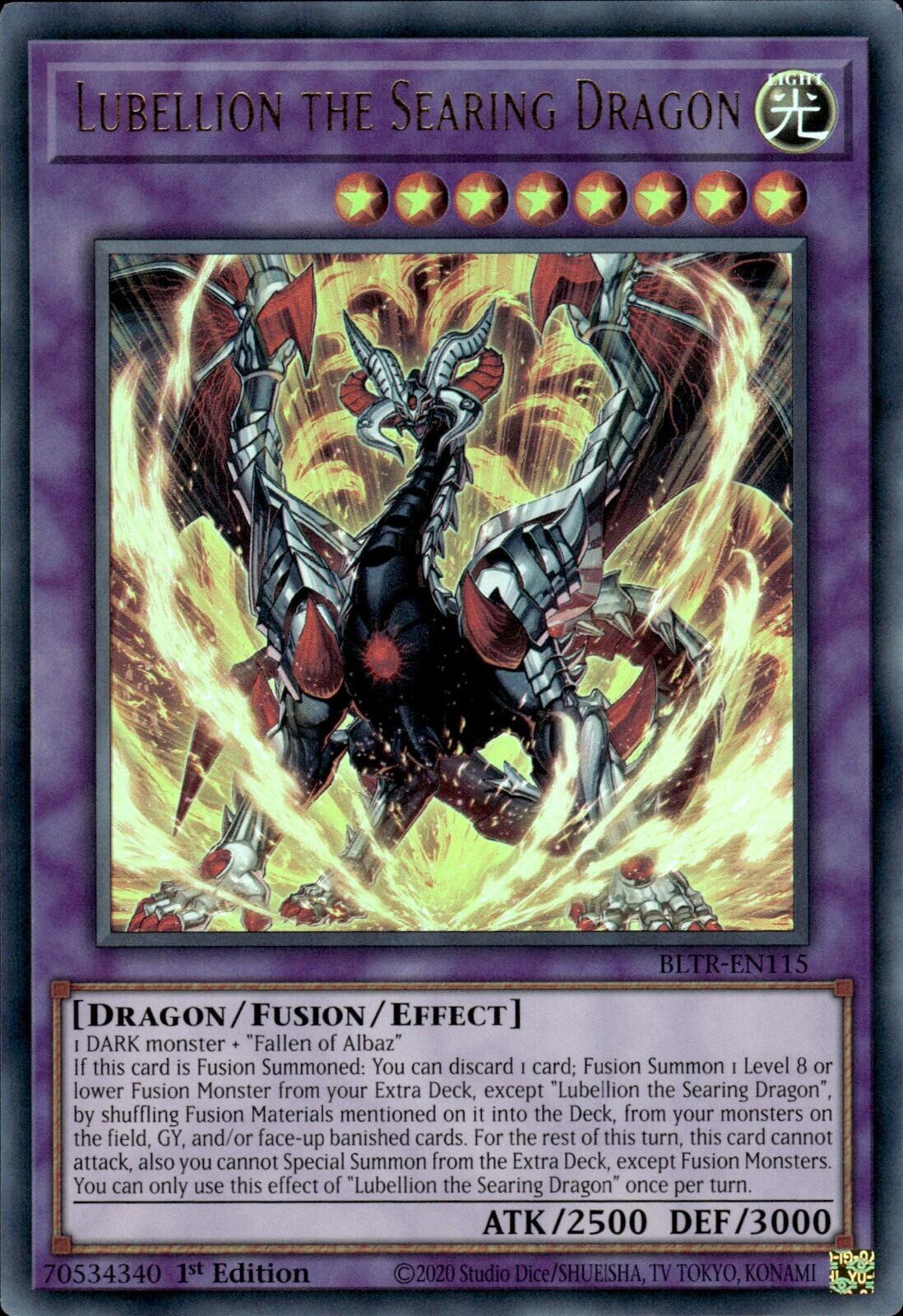 Lubellion the Searing Dragon [BLTR-EN115] Ultra Rare | Total Play