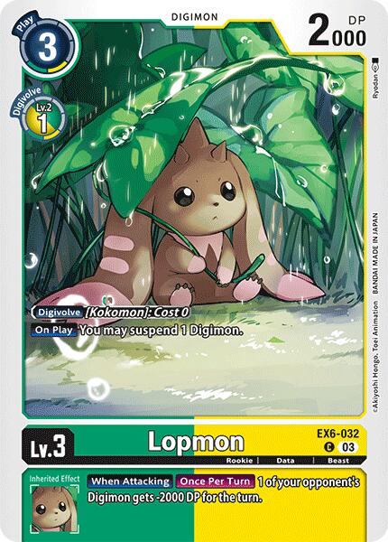 Lopmon [EX6-032] [Infernal Ascension] | Total Play