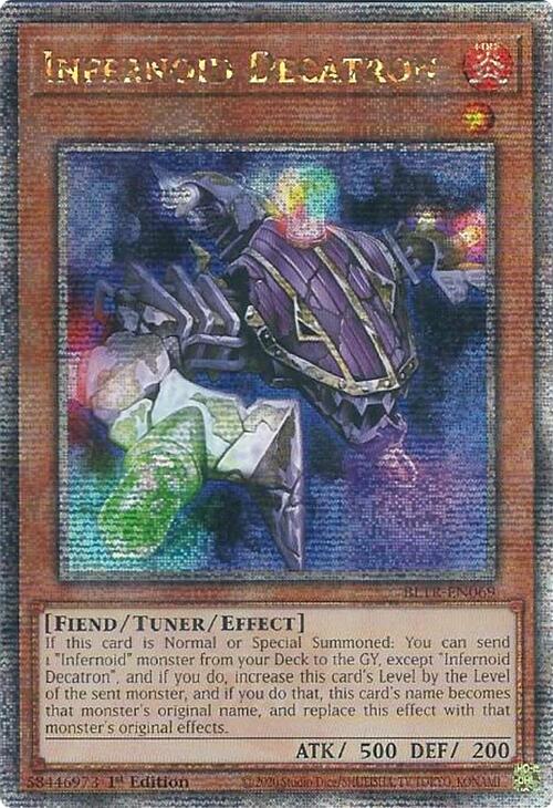 Infernoid Decatron (Quarter Century Secret Rare) [BLTR-EN069] Quarter Century Secret Rare | Total Play