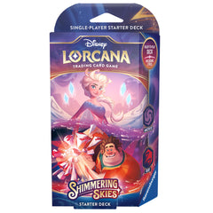 Disney Lorcana: Shimmering Skies - Starter Deck (Amethyst & Ruby) | Total Play