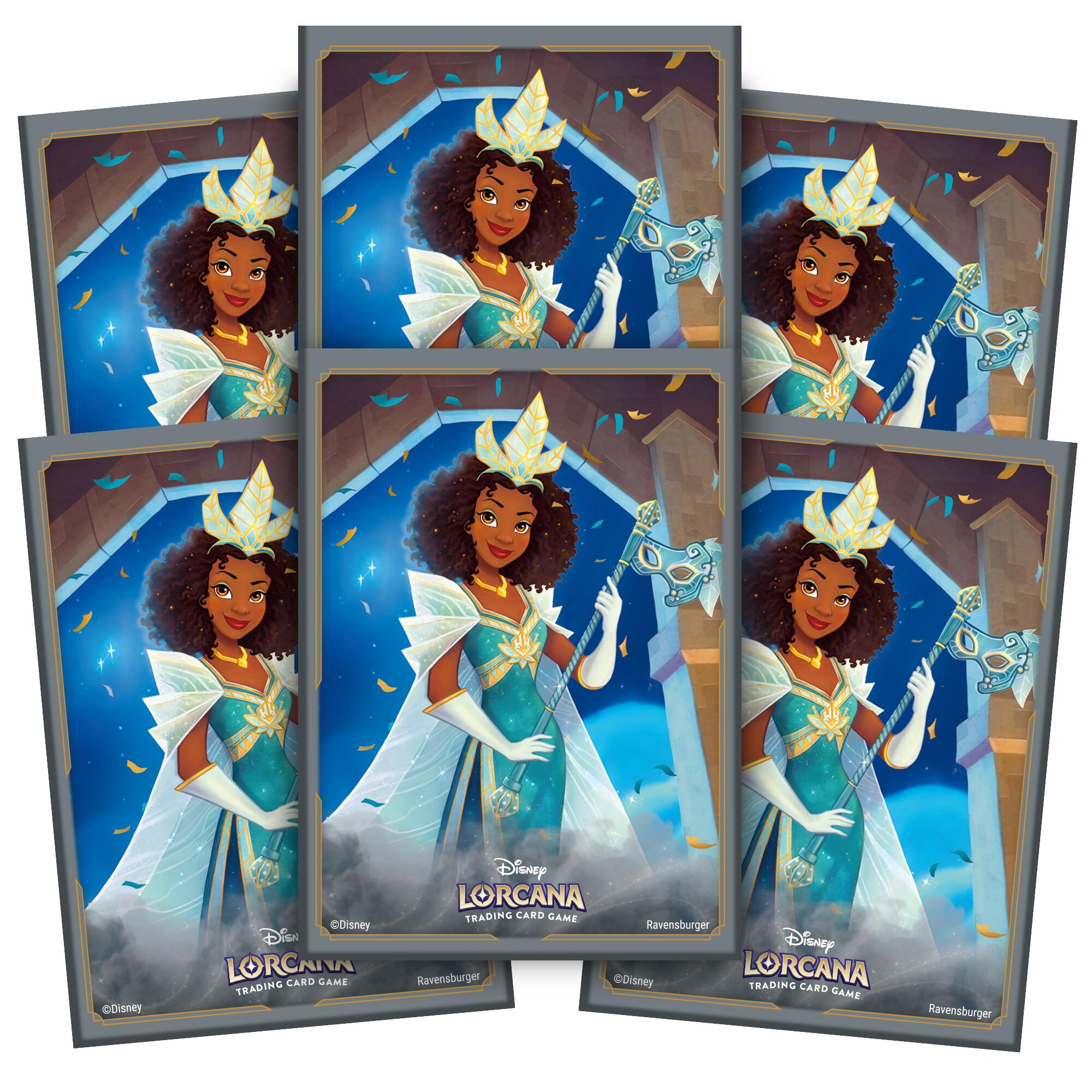 Disney Lorcana: Card Sleeves (Tiana - Celebrating Princess / 65-Pack) | Total Play