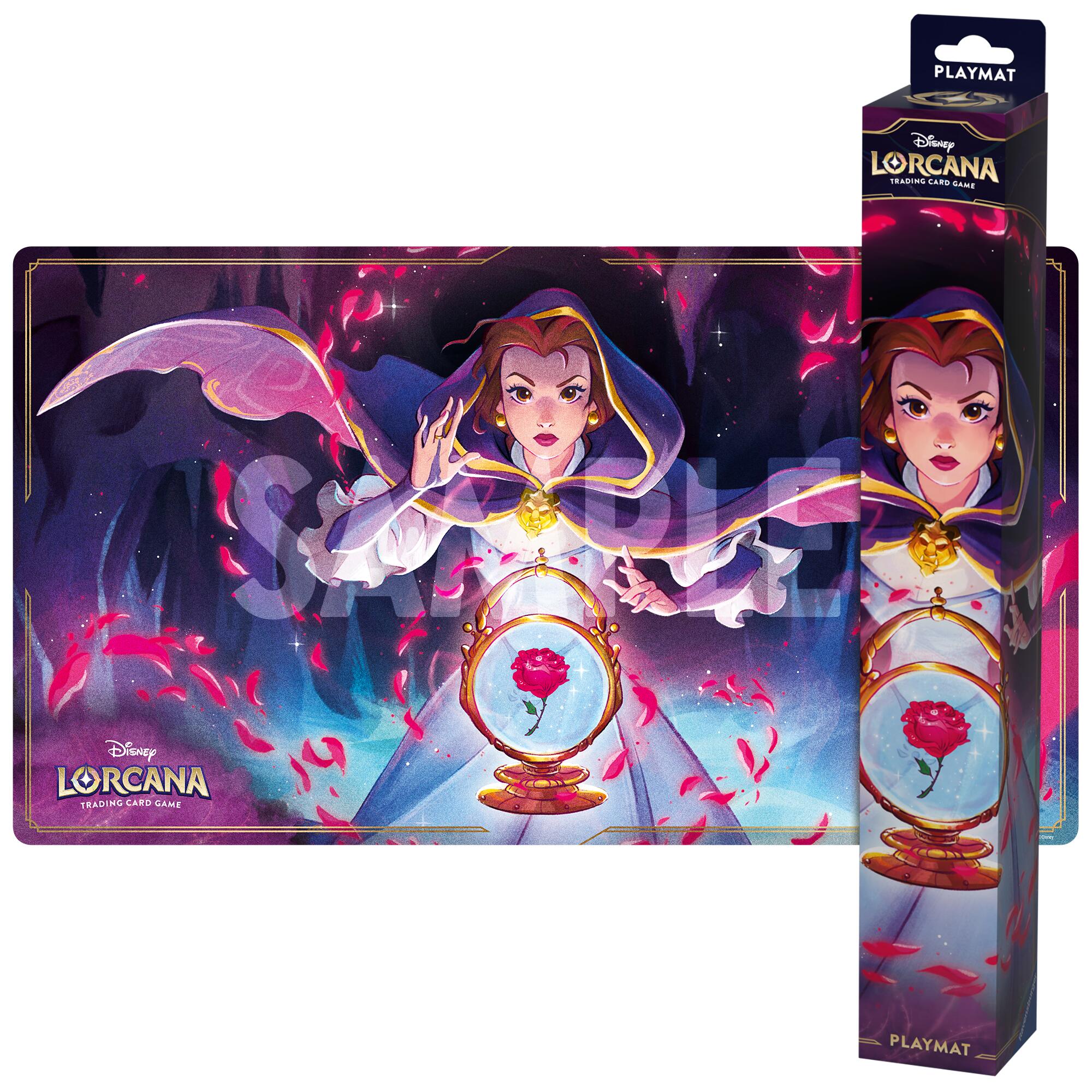 Disney Lorcana: Playmat (Belle - Accomplished Mystic) | Total Play