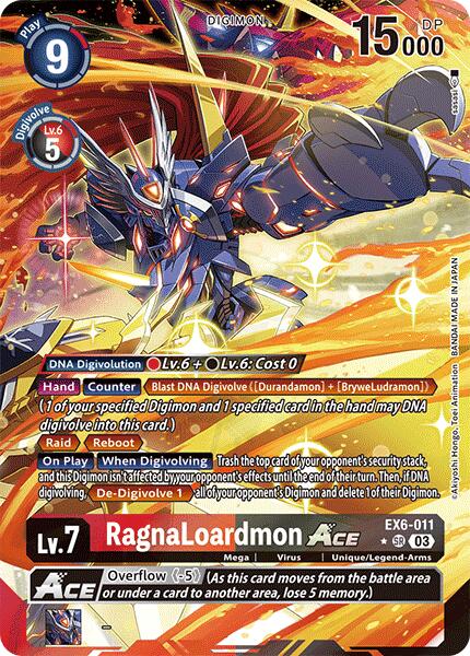 RagnaLoardmon ACE [EX6-011] (Alternate Art) [Infernal Ascension] | Total Play