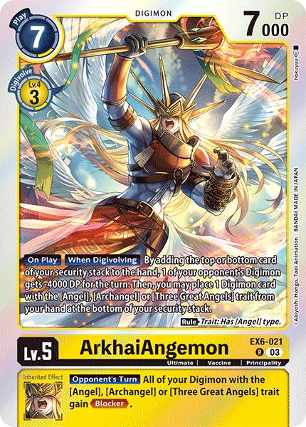 ArkhaiAngemon [EX6-021] [Infernal Ascension] | Total Play