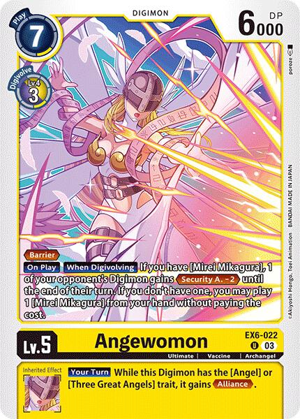 Angewomon [EX6-022] [Infernal Ascension] | Total Play