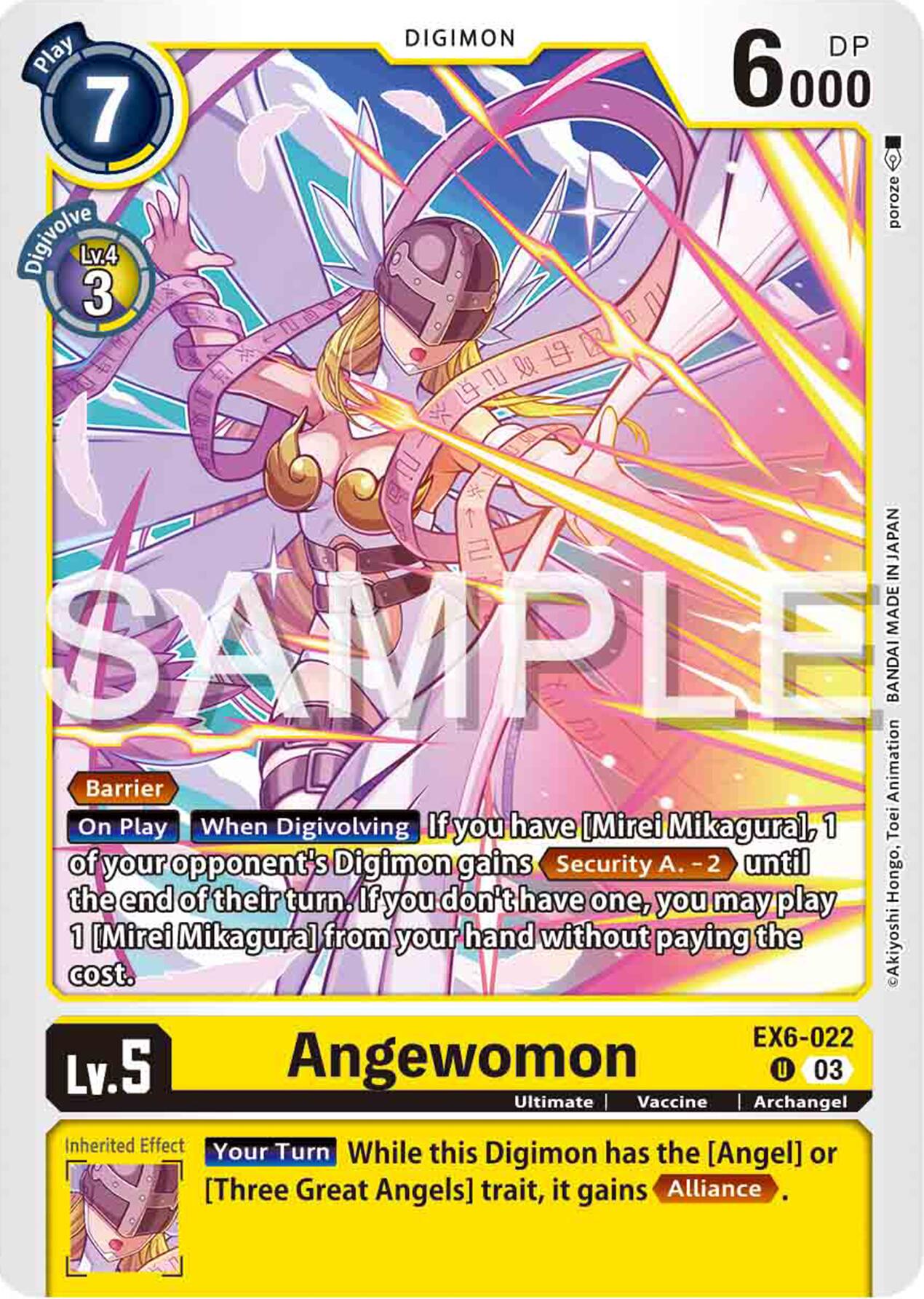 Angewomon [EX6-022] [Infernal Ascension] | Total Play