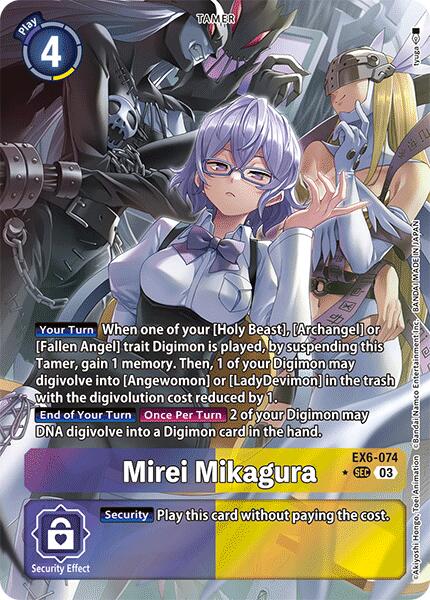 Mirei Mikagura [EX6-074] (Alternate Art) [Infernal Ascension] | Total Play