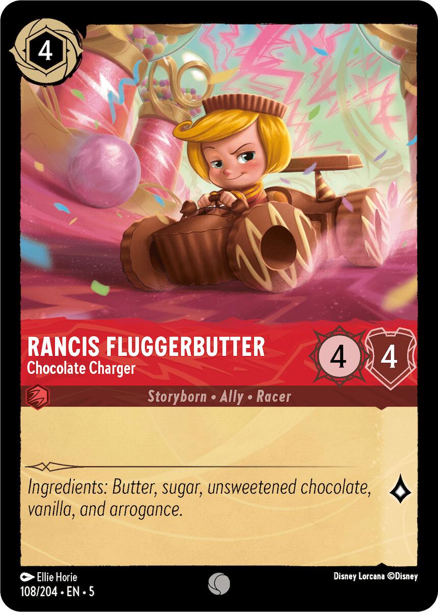 Rancis Fluggerbutter - Chocolate Charger (108/204) [Shimmering Skies] | Total Play