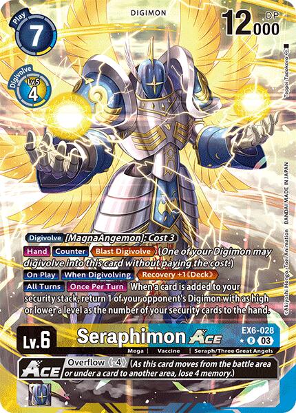 Seraphimon ACE [EX6-028] (Alternate Art) [Infernal Ascension] | Total Play