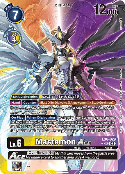 Mastemon ACE [EX6-029] (Alternate Art) [Infernal Ascension] | Total Play