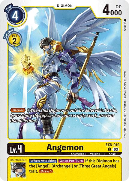 Angemon [EX6-019] [Infernal Ascension] | Total Play