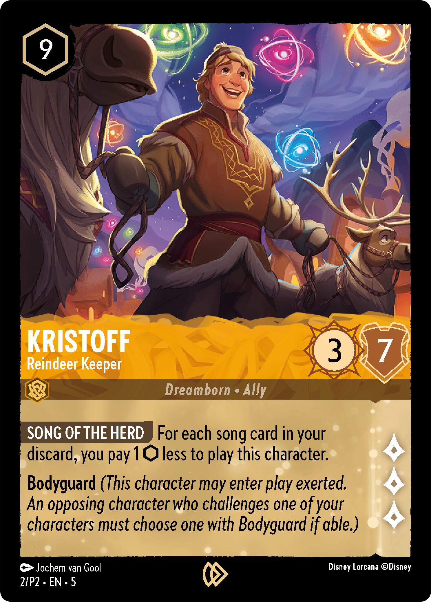 Kristoff - Reindeer Keeper (2) [Promo Cards] | Total Play