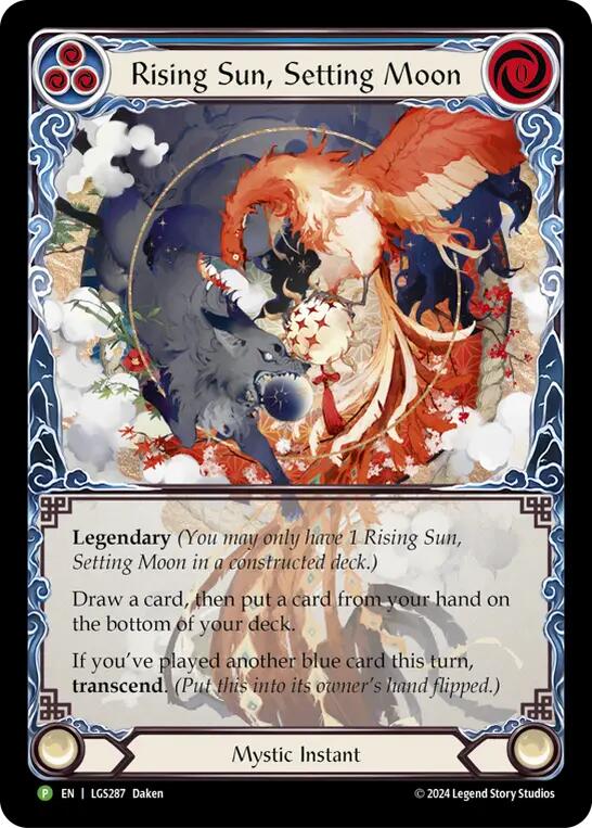 Rising Sun, Setting Moon // Inner Chi [LGS287] (Promo)  Rainbow Foil | Total Play